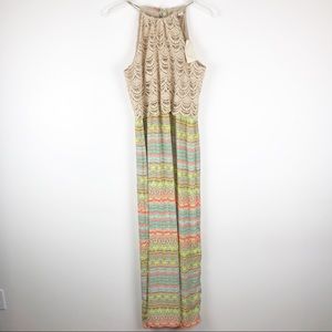 Kenji Anthropologie Maxi Dress size 10